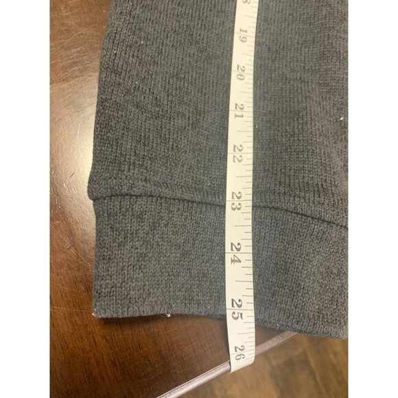 Lands End XL Tall Knit Outdoor Winter Sweater Jacket Coastal Grandma - Picture 6 of 7